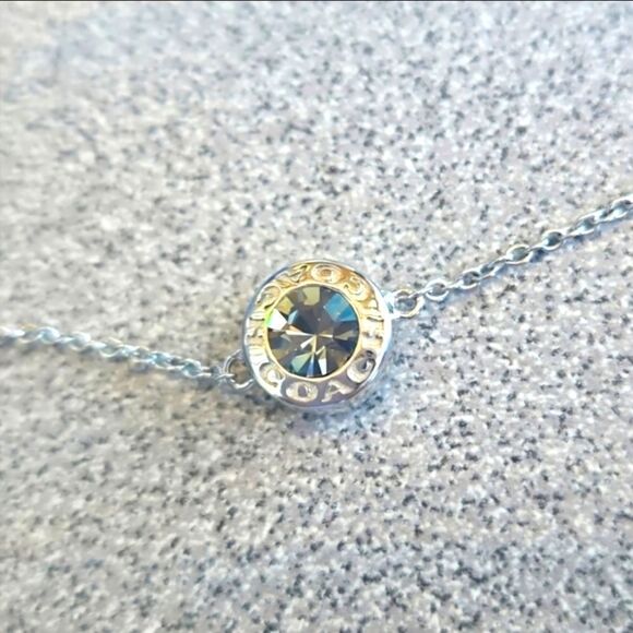 COACH ADJUSTABLE SLIDER BRACELET MSRP $78 NEW silver - Picture 8 of 16